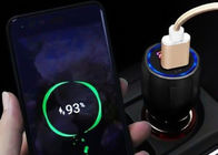 Заряжатель автомобиля QC 3,0 мобильного телефона 18W света СИД круга