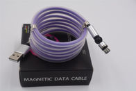 PVC мобильного телефона 5A привел магнитные 3 в 1 зарядном кабеле Usb